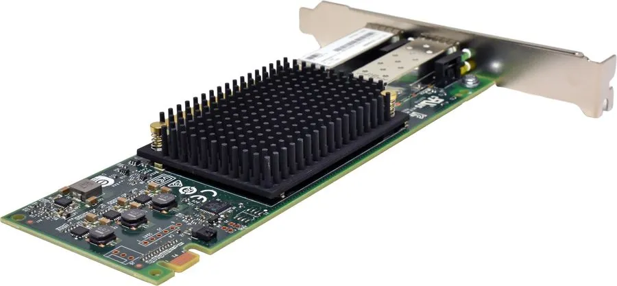 Контроллер LPE31002 Dual Port Gen6 16GB HBA 01KR609 Low Height w/ 16G SFPs — фото лота 2