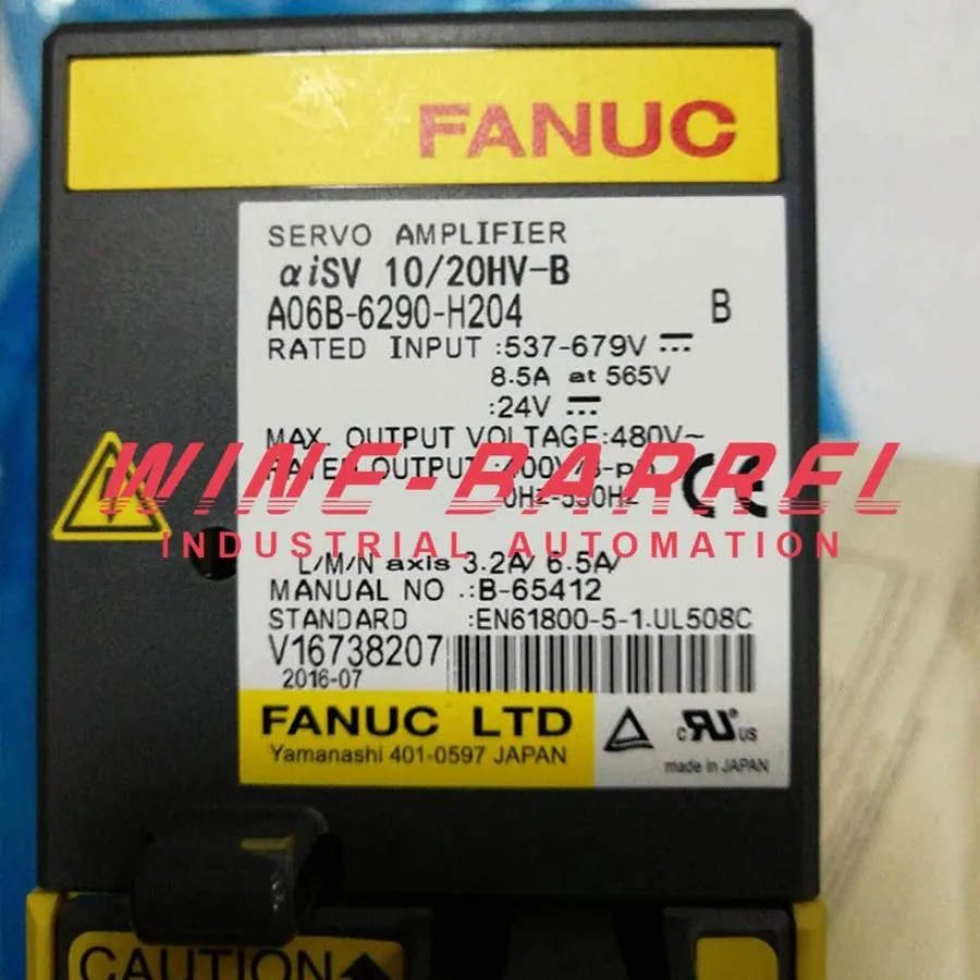 Сервоусилитель Fanuc Servo Drive Amplifier A06B-6290-H204