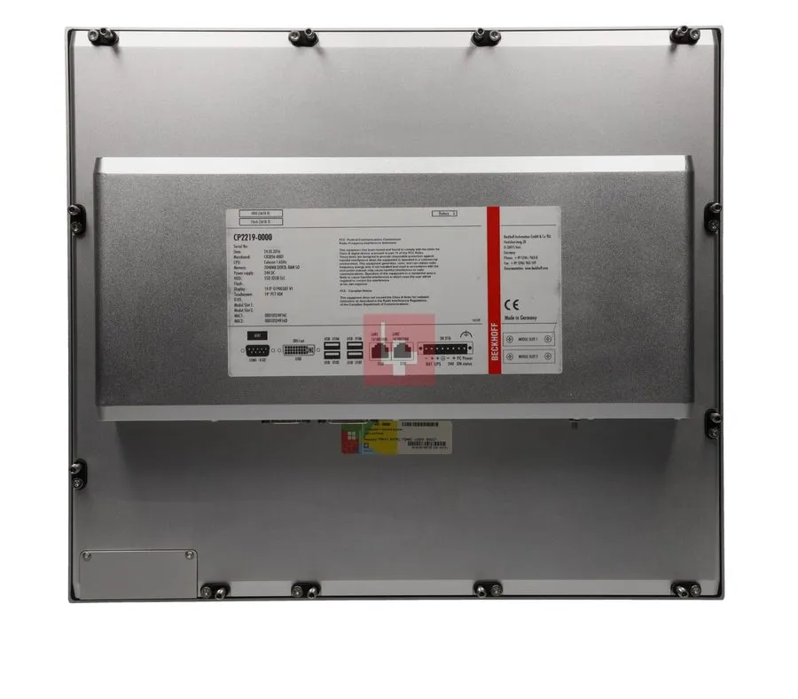 Промышленный компьютер BECKHOFF CP2219-0000, MULTITOUCH BUILT-IN PANEL PC, #3391 — фото лота 1