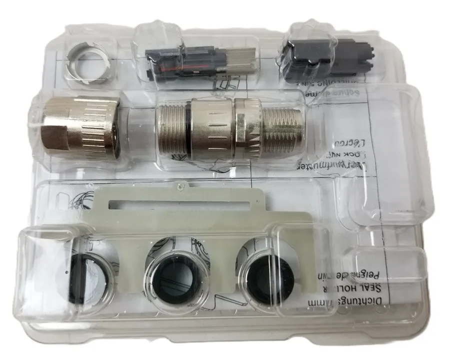 Разъём Harting 21038811805 Circular Metric Connector HAR-SPEED M12 8-Pin Crimp