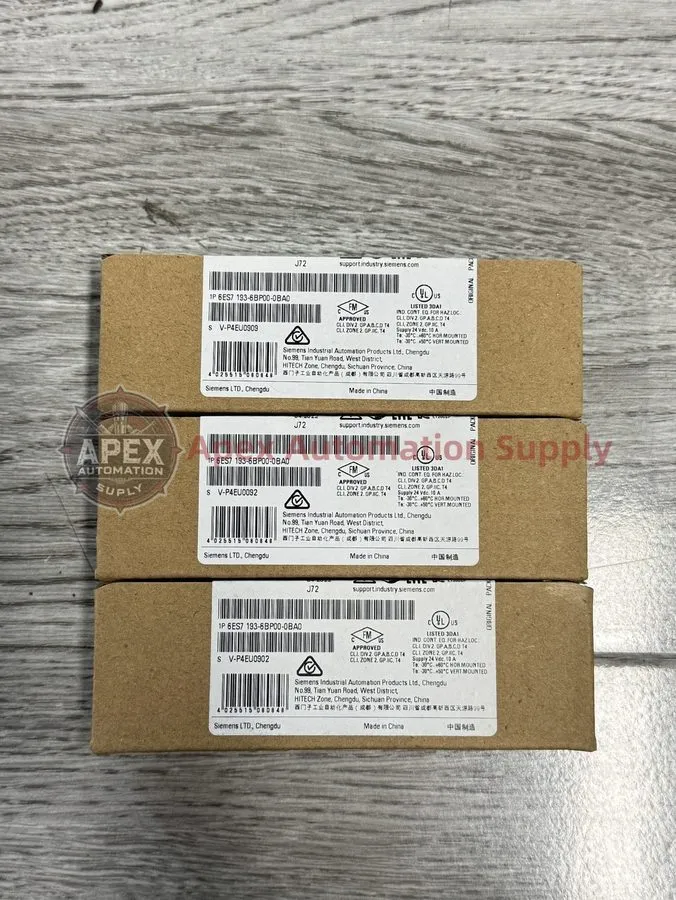 Модуль ввода-вывода Siemens 6ES7193-6BP00-0BA0 SIMATIC ET 200SP, Base Unit BU15-
