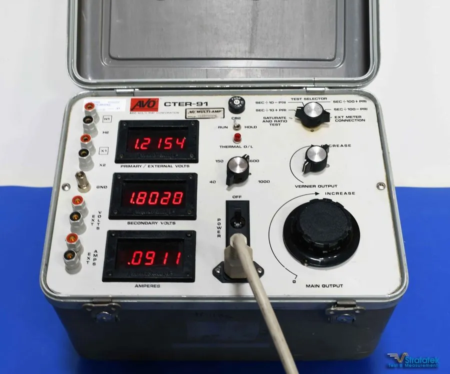 Тестер AVO Megger CTER-91 Current Transformer Test Set Current Excitation Calibr
