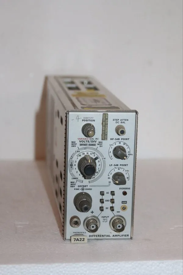 Осциллограф Tektronix 7A19 600MHz Vertical Amplifier Plug-In 7000 Series Oscillo