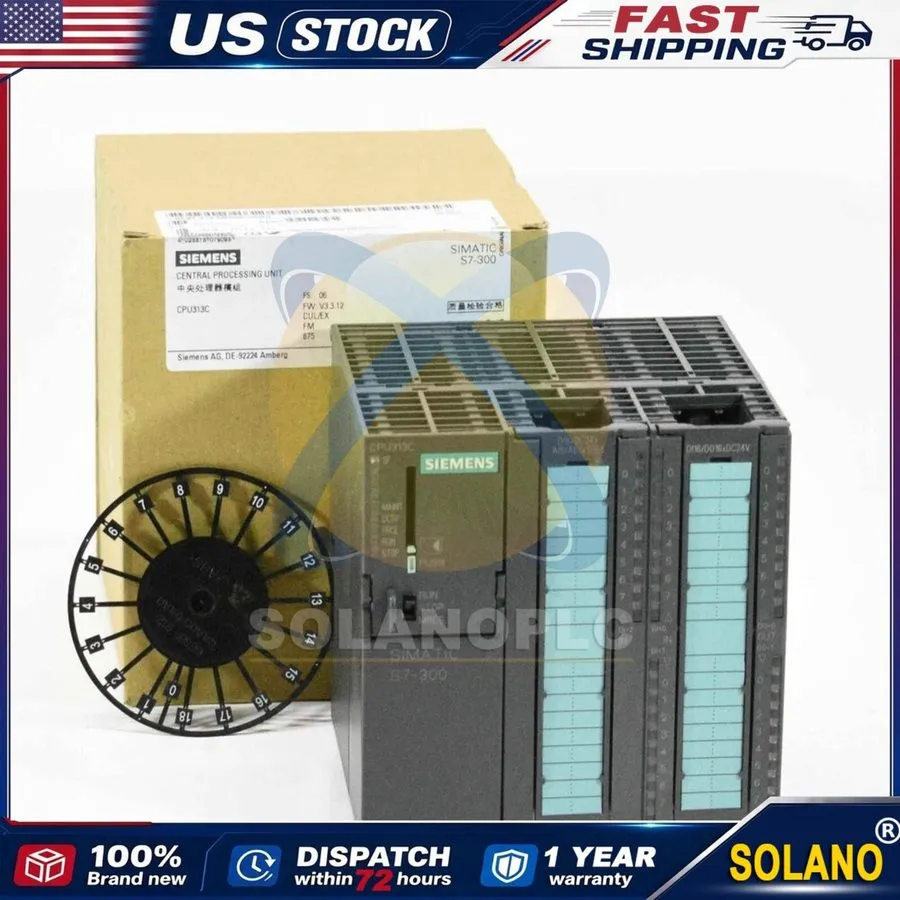 ПЛК Siemens Simatic CPU 313C 6ES7313-5BG04-0AB0 -unsld