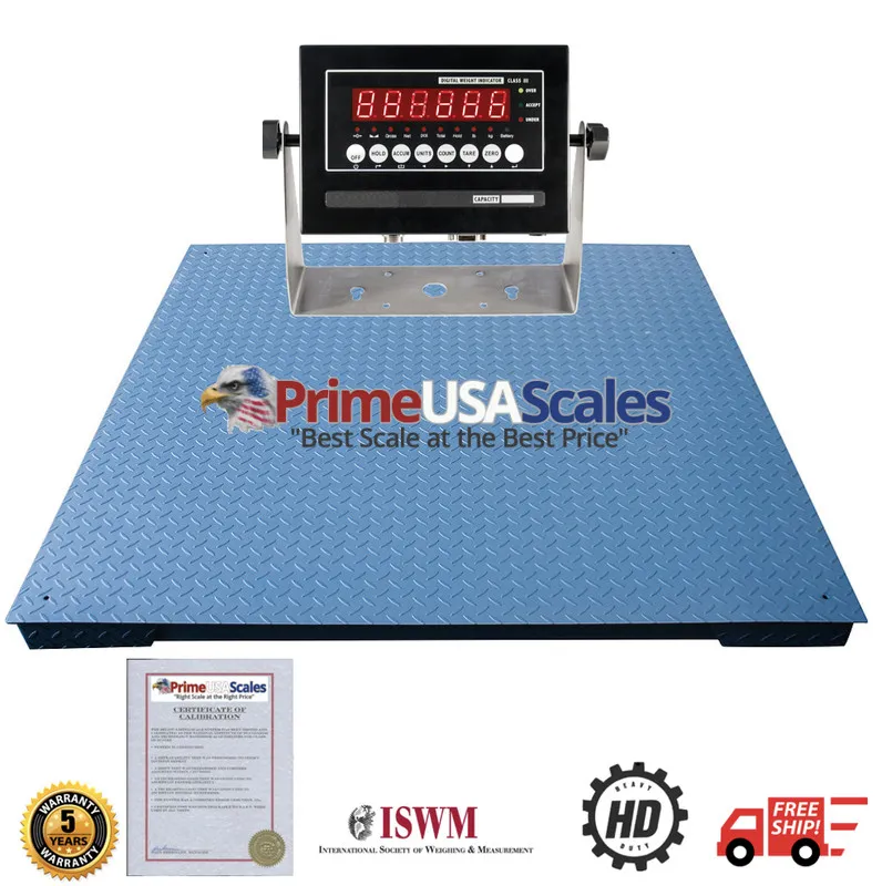 Весы Certified NTEP 1000lb/0.2lb 24x24 Legal — фото лота 1