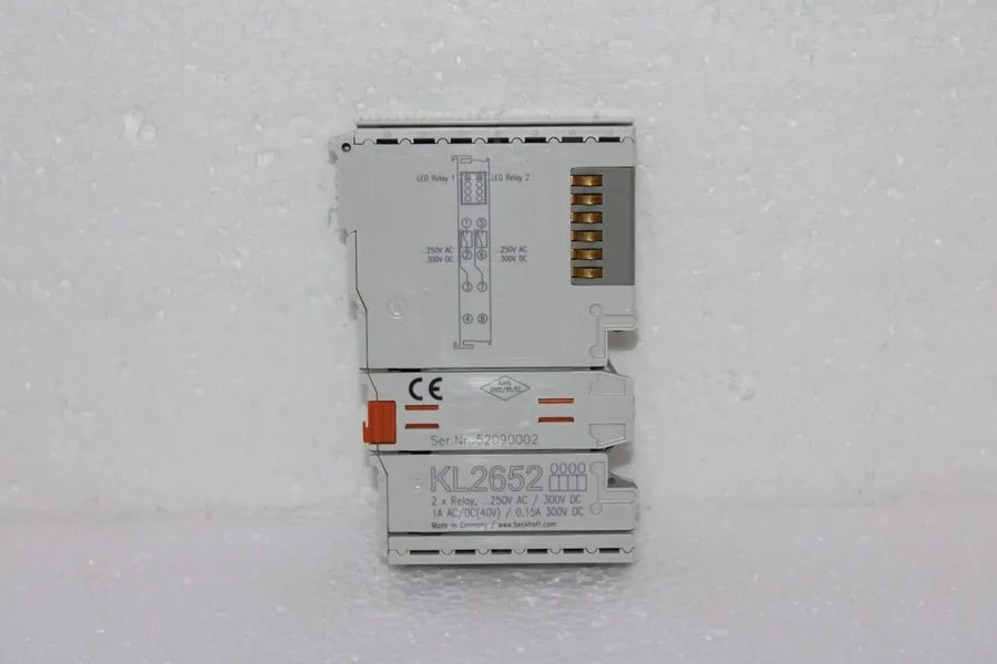 Модуль ввода-вывода Beckhoff KL2652 Bus Terminal 2-Channel Relay Output 230 V AC