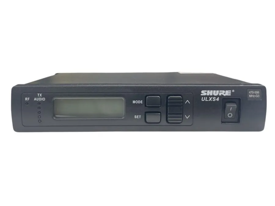 Радиосистема Shure ULXS4 470-506 MHz-G3 Model Wireless Microphone Receiver
