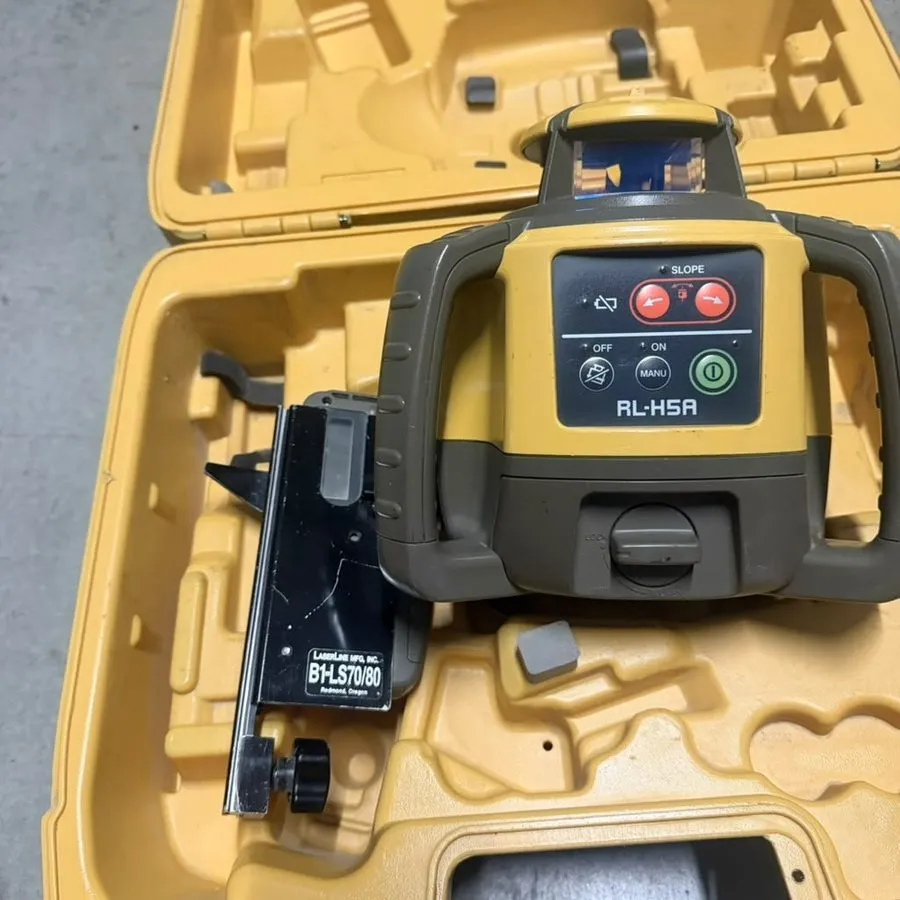 Нивелир Topcon RL-H5A Self-Leveling Rotary Laser Level with LS-80X Receiver — фото лота 1