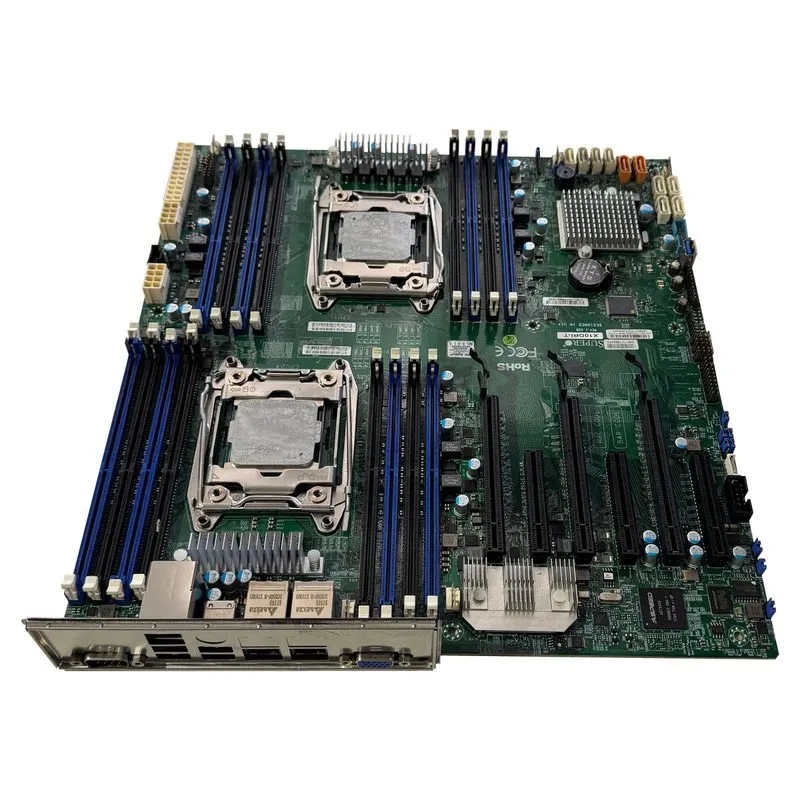 Материнская плата Supermicro X10DRi-T Dual LGA2011-3 E-ATX 2x10G LAN DDR4 Server — фото лота 2