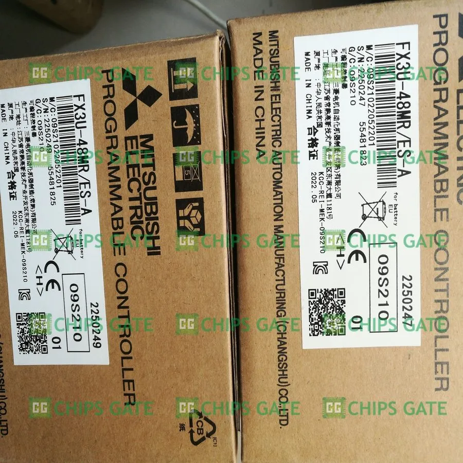 ПЛК Mitsubishi PLC FX3U-48MR/ES-A In Good Condition