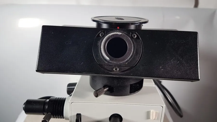 Микроскоп Olympus BX40F-3 System Microscope WH10x/22 Plan 100x/1.25 MTV-3 — фото лота 2