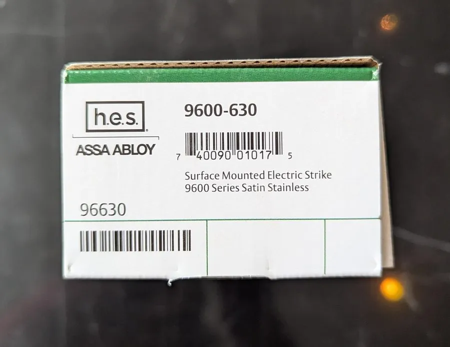 Оборудование видеонаблюдения H.E.S. 9600-630 Surface Mounted Electric Strike Sat