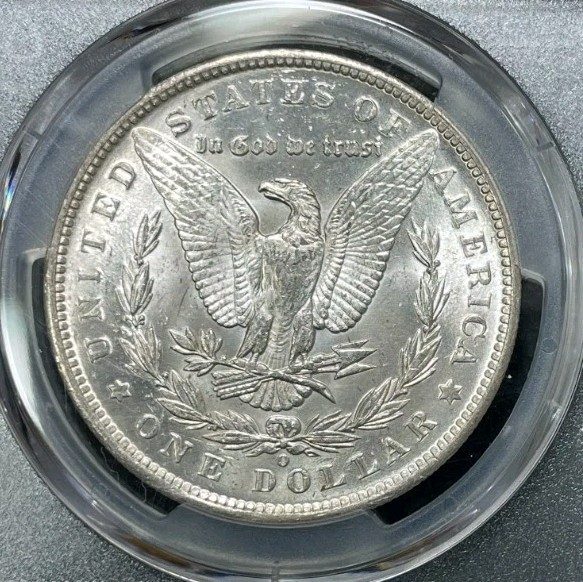 Измерительный инструмент 1890-O Morgan Silver Dollar VAM 10 Comet Variety 1890 O — фото лота 1