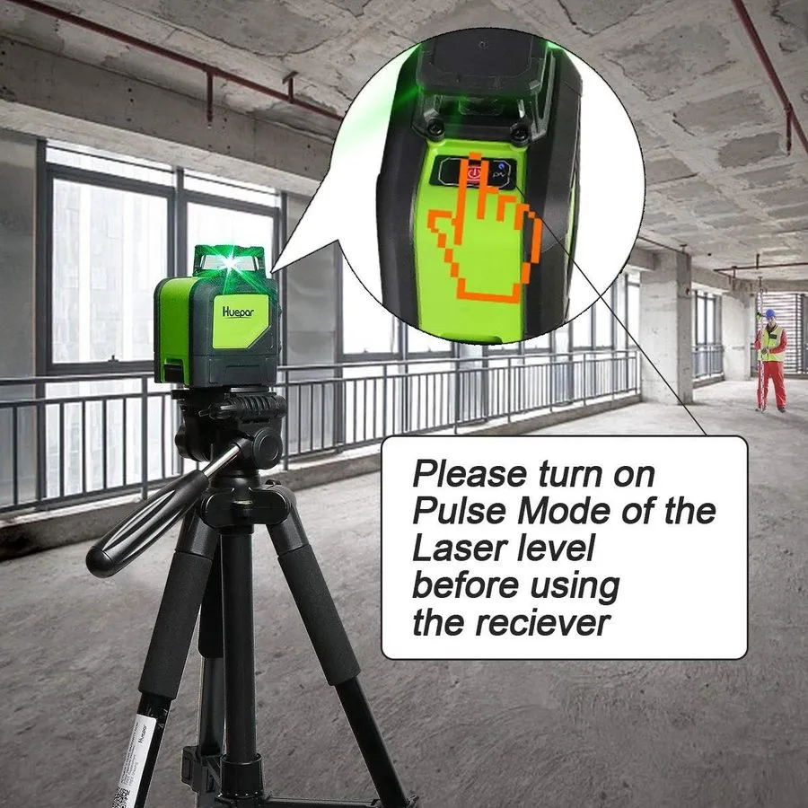 Нивелир Huepar Laser Detector Lr-6Rg — фото лота 1