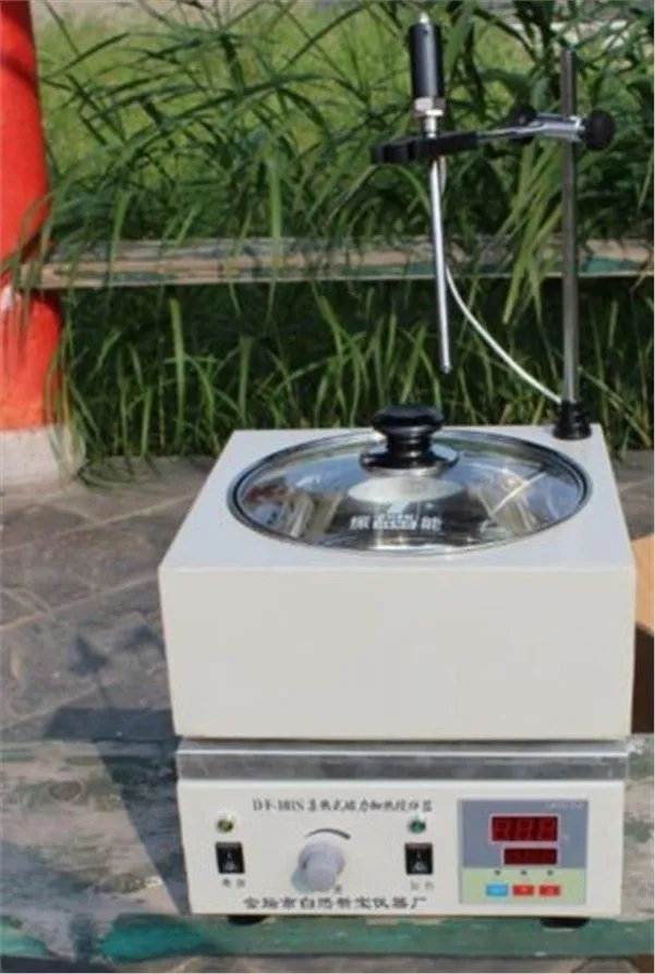 Магнитная мешалка DF-101S Digital Heat-Gathering Magnetic Stirrer Mixer Thermost