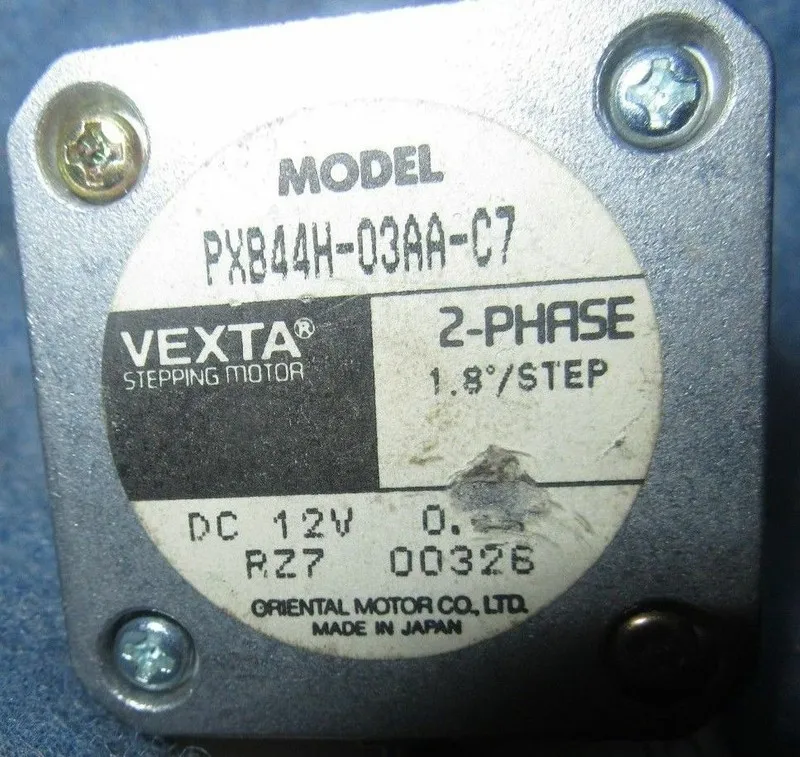 Регистратор Vexta Chart Recorder Stepping Motor 2PH 12V 0.4A TX7, PXB44H-03AA-C7