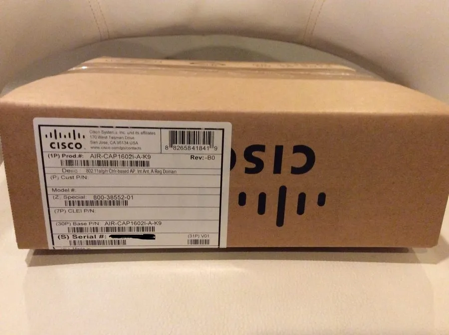 Точка доступа Wi-Fi Cisco AIR-CAP1602I-A-K9 Wireless Dual Band Access Point 802.