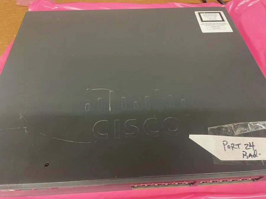 Коммутатор Cisco WS-C2960X-24PS-L 24-Port Gigabit PoE+ 370W Managed Switch