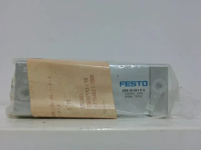 Пневмоцилиндр FESTO PNEUMATIC COMPACT AIR CYLINDER DOUBLE ACTING ADN-20-60-I-P-A