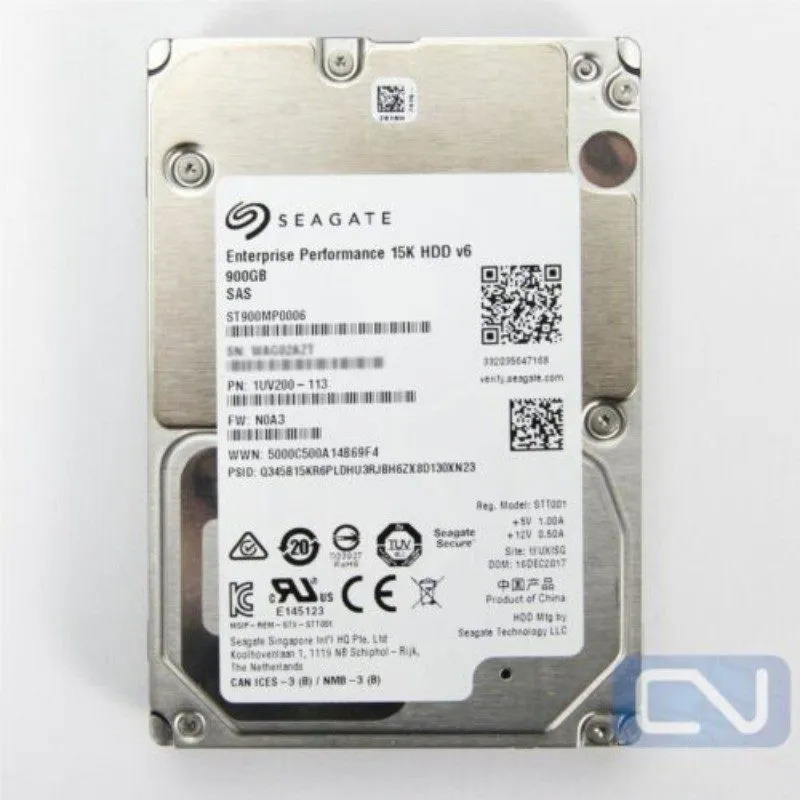 Жёсткий диск ST900MP0006 SEAGATE 900GB 12Gbs 256MB 15K 2.5'' SAS Hard Drive 100%