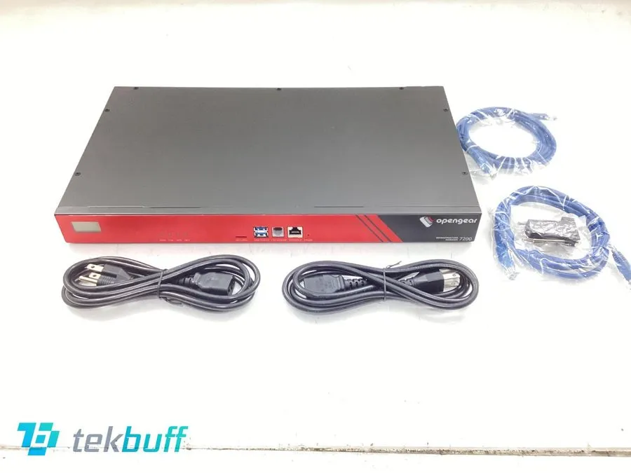Кабель Opengear IM7248-2-DAC-US 48-Port Console Server Rack-Mountable 1U — фото лота 1