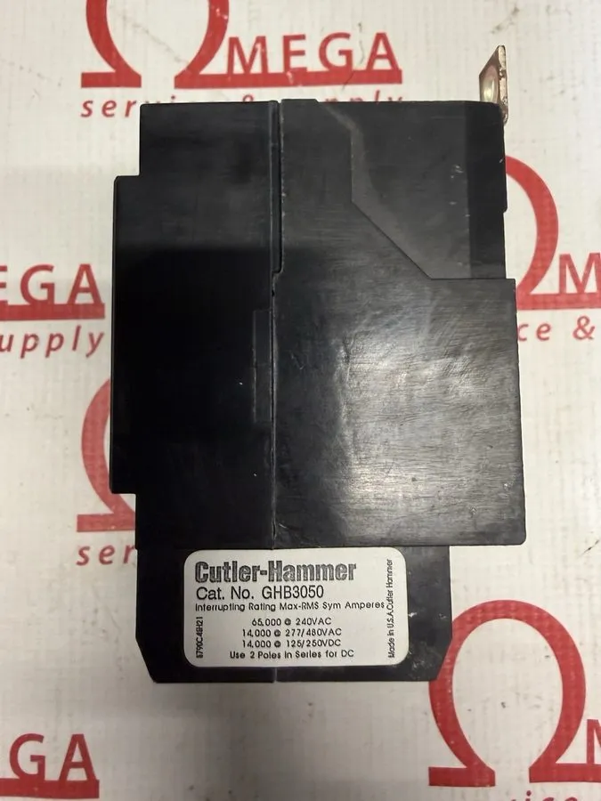 Автоматический выключатель Eaton GHB3050 THERMAL CIRCUIT BREAKER 50A, 3-Phases, 