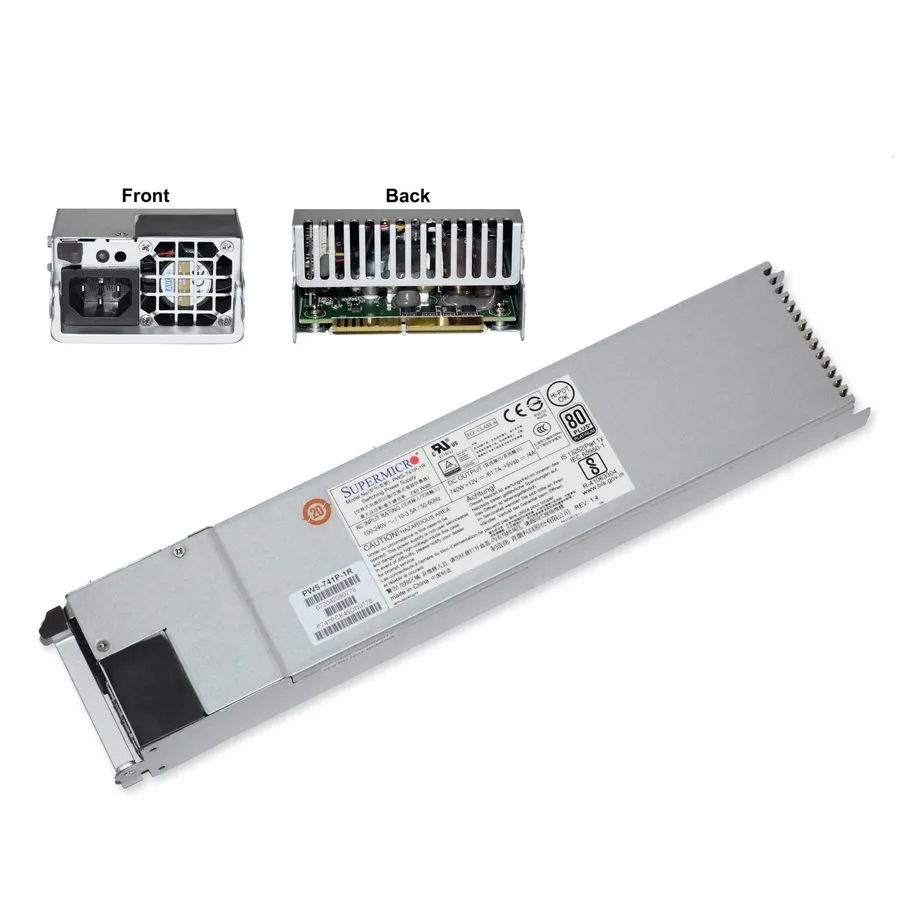 Блок питания Supermicro 740W 80-Plus Platinum 1U Server Switching Power Supply P