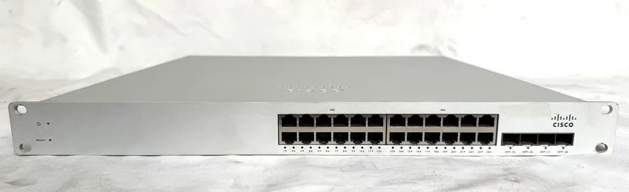 Коммутатор Cisco Meraki MS320-24-HW 24-Port Gigabit Switch with 4x 10Gb SFP+ Upl — фото лота 1