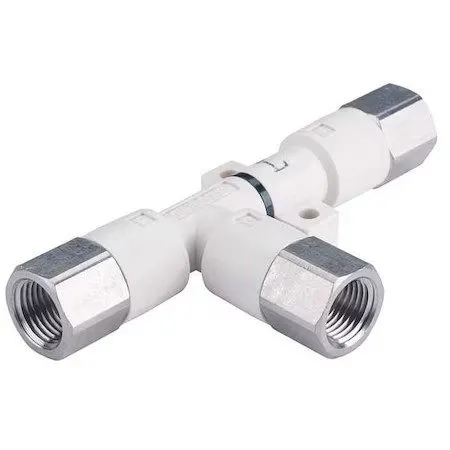 Вакуумный эжектор Smc Zh13dsa-01-02-02 Vacuum Ejector, Inline, Body, 1/8 In Bspt