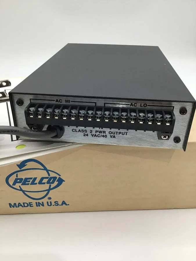 Блок питания MSC40 PELCO MULTIPLE CAMERA POWER SUPPLY — фото лота 2