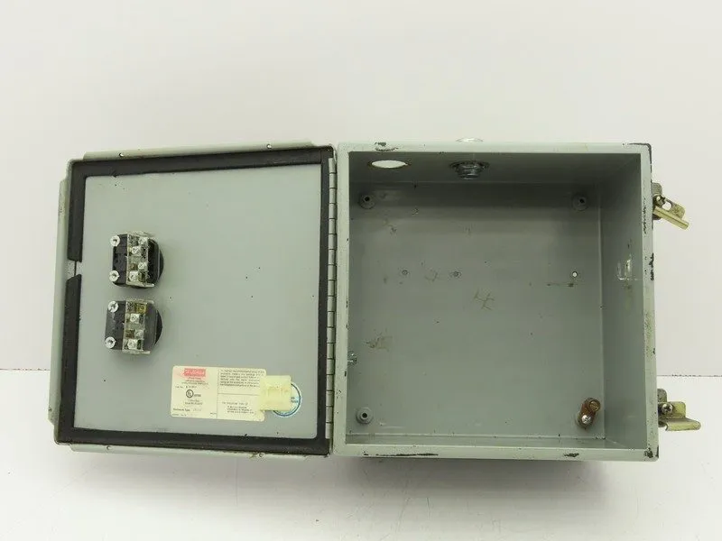 Монтажный шкаф Hoffman A10106CH Electrical Enclosure Junction Box E-Stop Pushbut