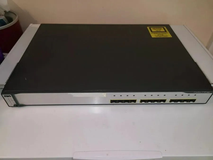 Коммутатор Cisco Catalyst 3750G 12 Port Gigabit SFP Switch WS-C3750G-12S-E