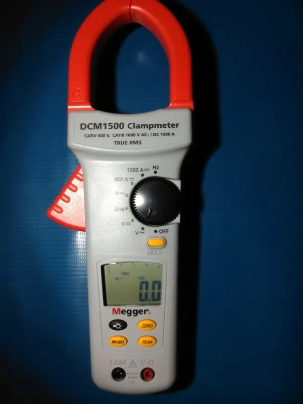 Тестер Megger DCM1500 TRMS Clamp Meter Clampmeter