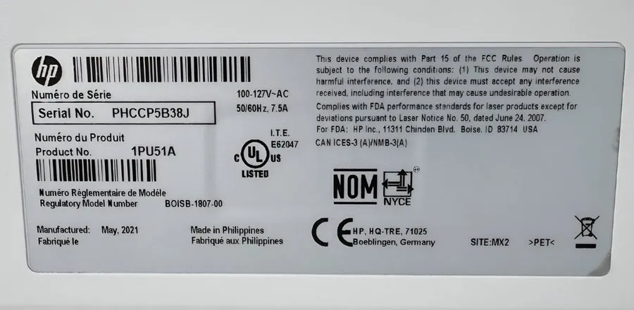 Лазерный принтер Grade A HP LaserJet Managed E50145dn 1PU51A Monochrome Laser Pr