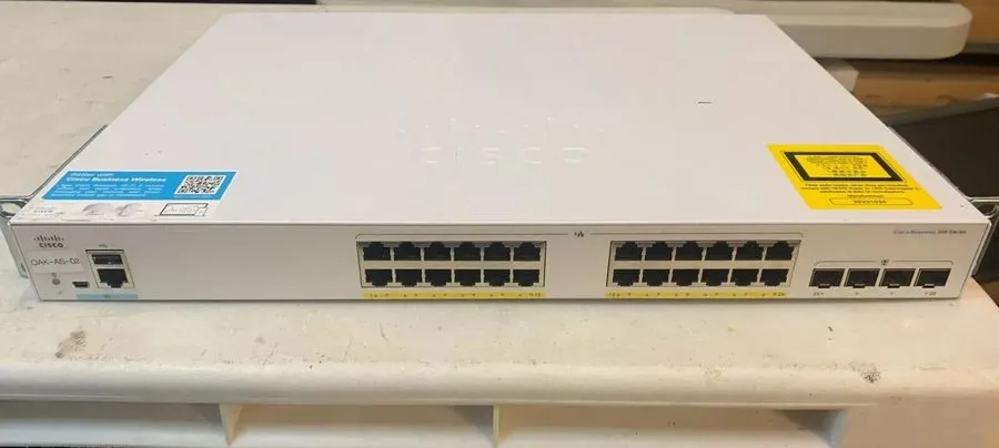 Коммутатор Cisco Refresh CBS350-24FP-4G 24 Port Gigabit PoE Managed Switch