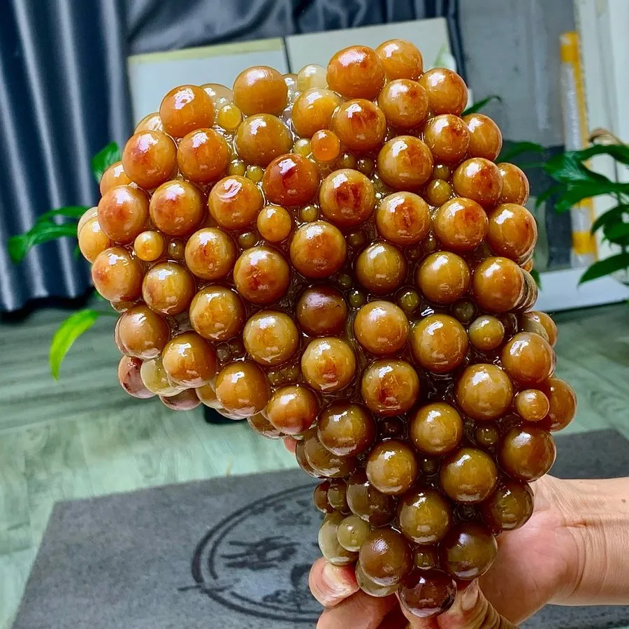 Лабораторный прибор 8.01LB Natural Gobi Agate Eye Agate grape shape Crystal Mada