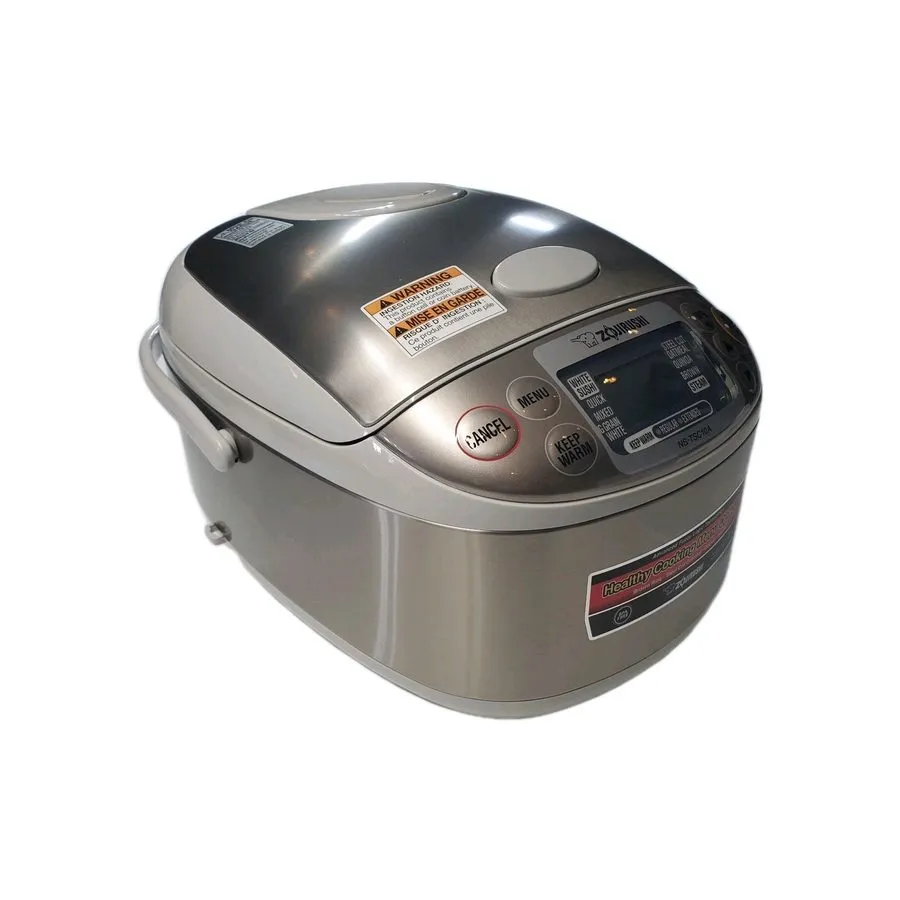 Рисоварка Zojirushi 5.5 Cup Micom Rice Cooker and Warmer Stainless Gray NS-TSC10