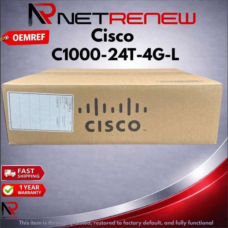 Коммутатор Cisco Refresh C1000-24T-4G-L 24 Ports Gigabit Ethernet Network Switch