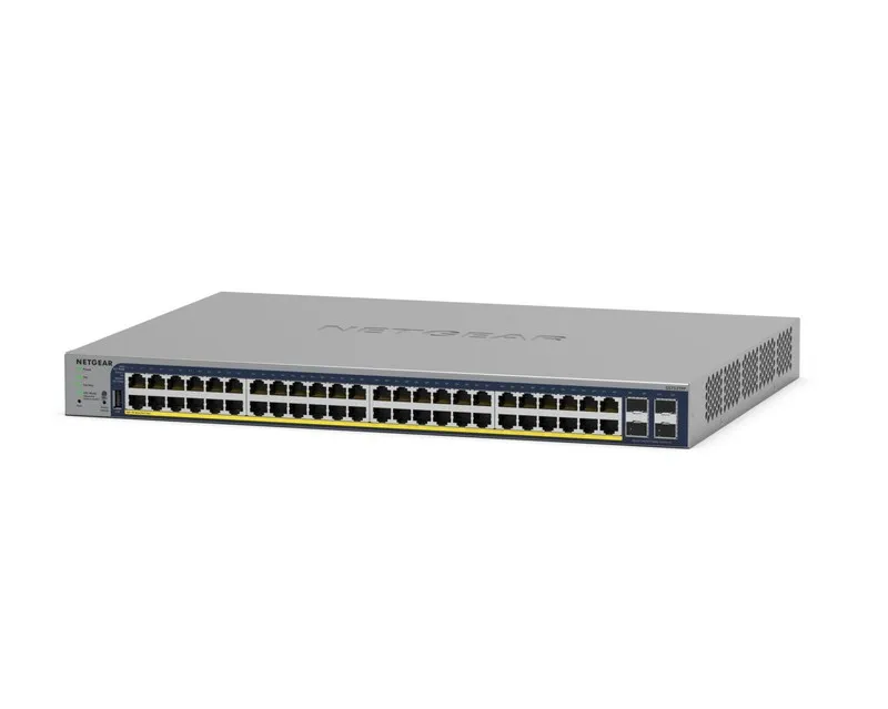 Коммутатор NETGEAR GS752TPP 48-Port Gigabit PoE+ Smart Managed Switch 760W 4 SFP