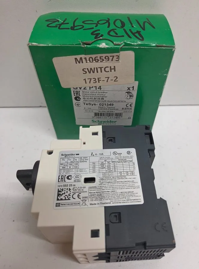 Автоматический выключатель Schneider Electric GV2P14 Motor Circuit Breaker 3 Pol