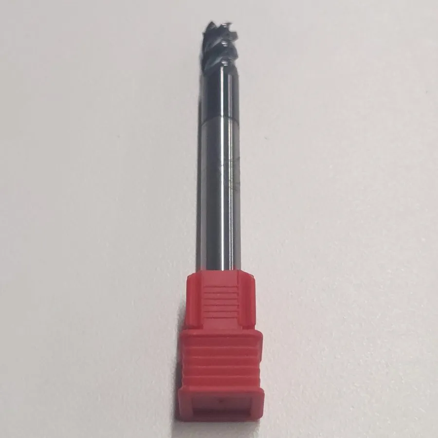 Режущий инструмент 1/4" STUB 5FL 45° Solid Carbide End Mill Uncoated Made In USA — фото лота 1