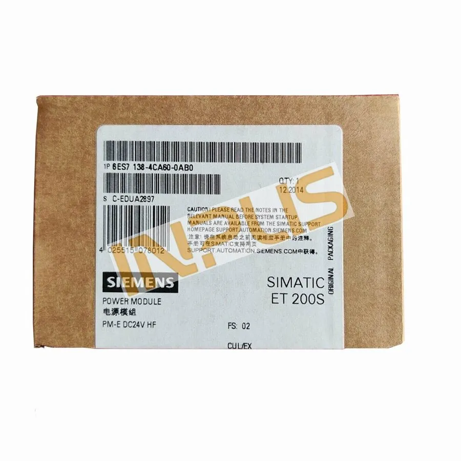 Модуль ввода-вывода 6ES7 138-4CA60-0AB0 SIEMENS 6ES7138-4CA60-0AB0 SIMATIC DP PM