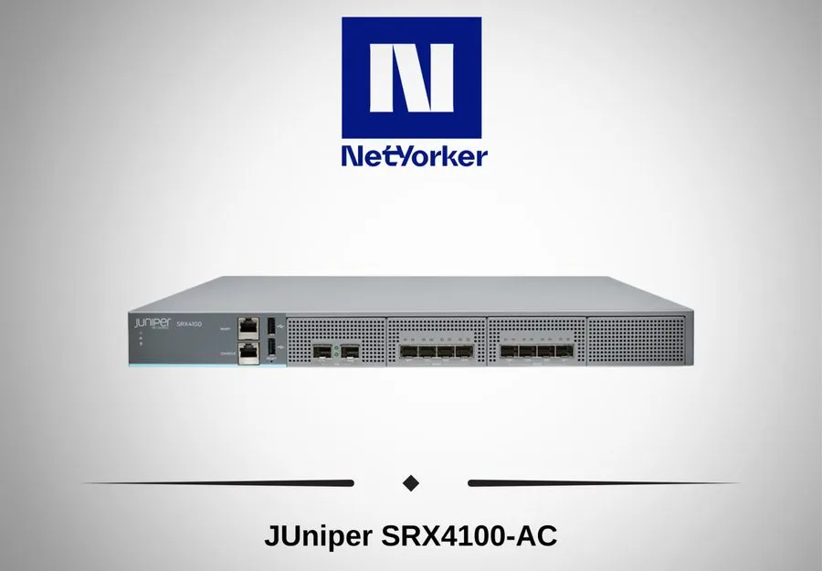 Межсетевой экран Juniper Networks SRX4100-AC 8 Port 10G SFP+ Service Gateway App — фото лота 1