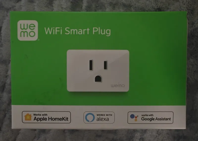 Коммутатор Wemo WiFi Smart Plug: Model WSP080 White