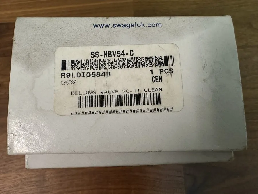 Клапан Swagelok SS-HBVS4-C Sealed valve