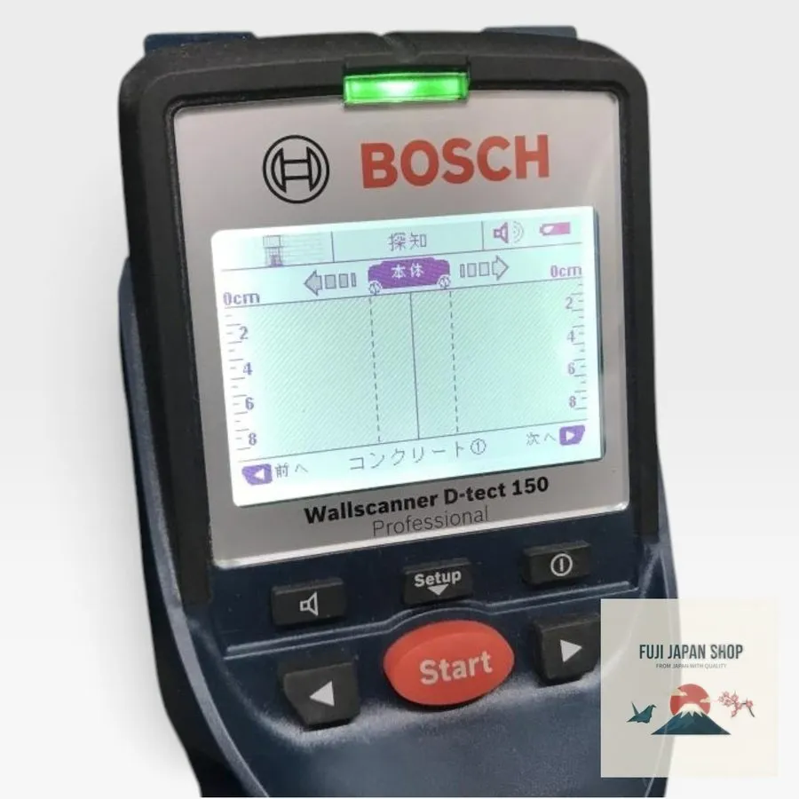 Сканер стен Bosch D-TECT 150CNT 150 CNT Wall Scanner Professional Operation conf — фото лота 2