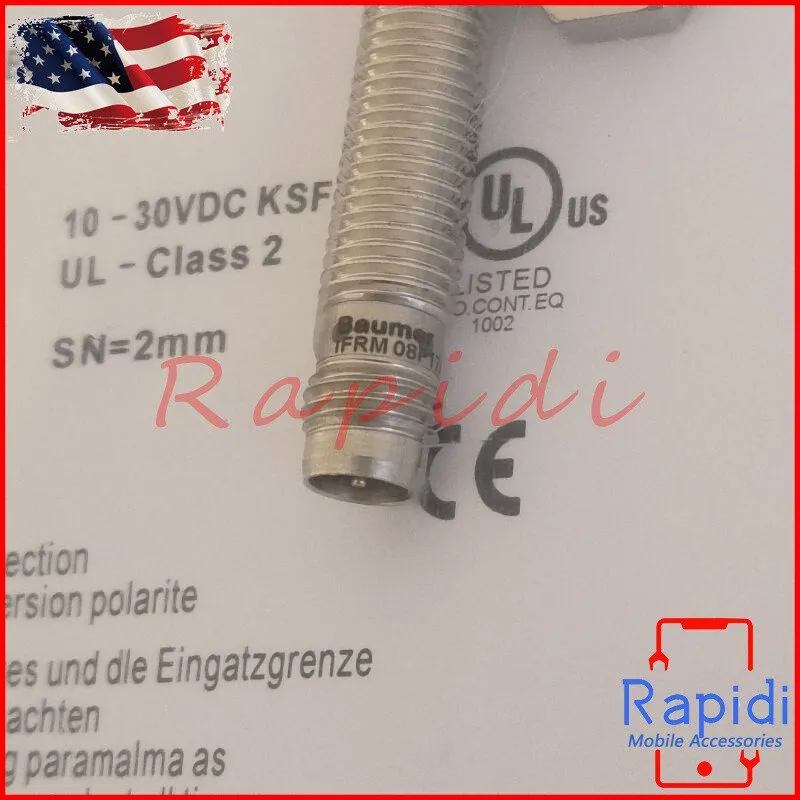 Датчик приближения Baumer IFRM 08P17A1/S35L 10-30 VDC Inductive Proximity Sensor