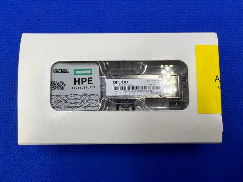 Трансивер HPE ARUBA J9150D 10G SFP+ LC SR 300m OM3 MMF Transceiver Aruba