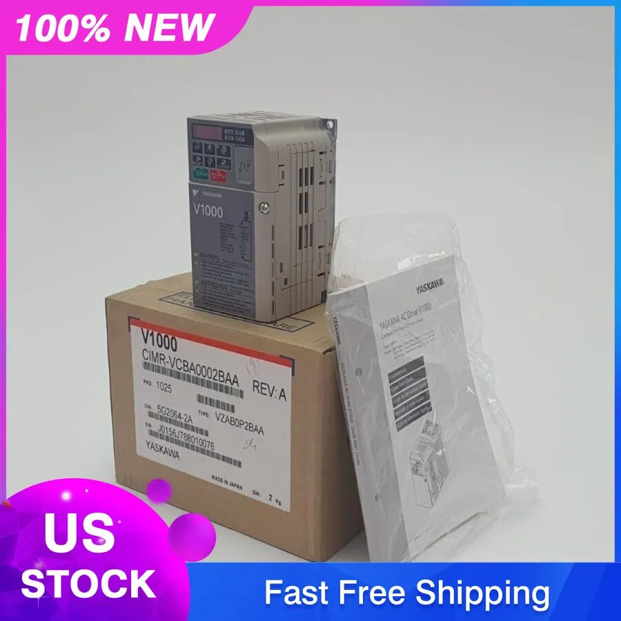 Частотный преобразователь Yaskawa V1000 Frequency Inverter CIMR-VCBA0002BAA Inve
