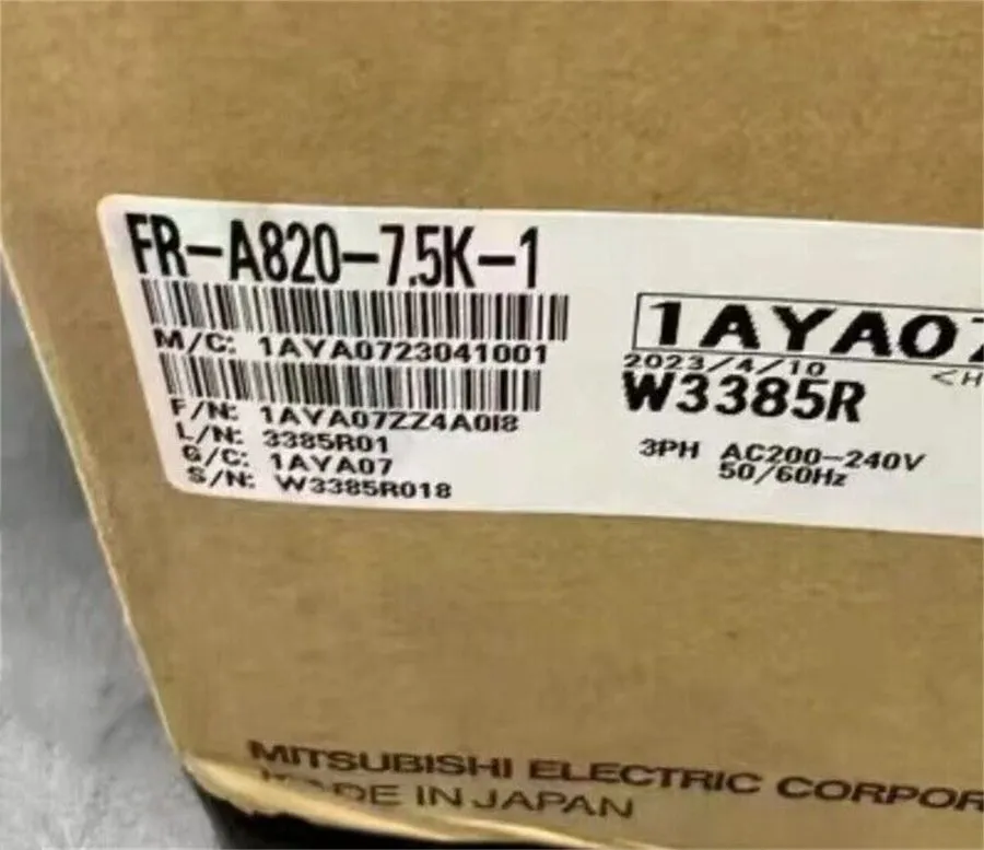 Частотный преобразователь MITSUBISHI FR-A820-7.5K-1 Inverter from Japan